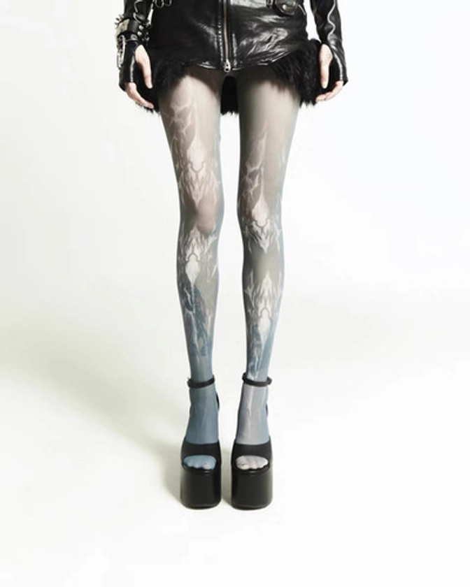 Ink-Splash Leggings | Byunli