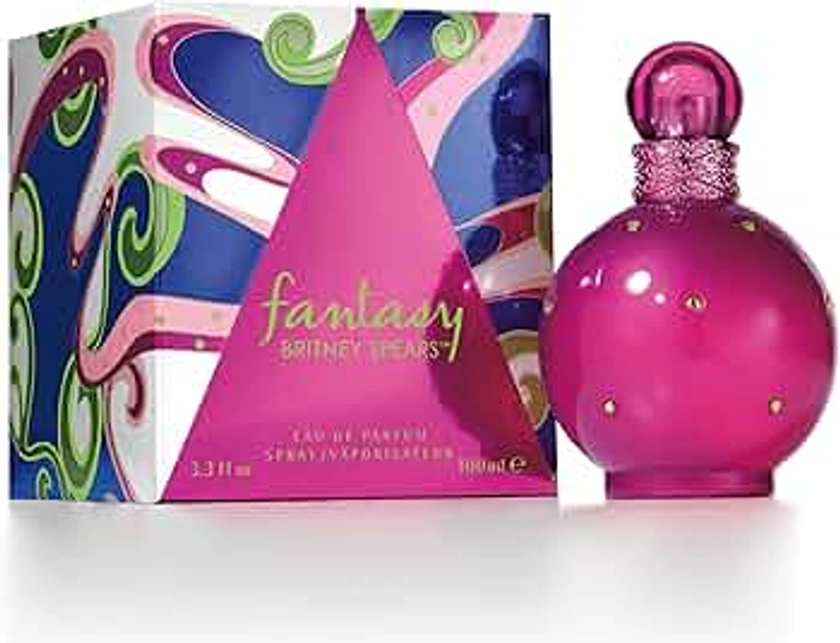 Britney Spears Women's Perfume, Fantasy, Eau De Parfum EDP Spray for Women, 3.3 Fl Oz