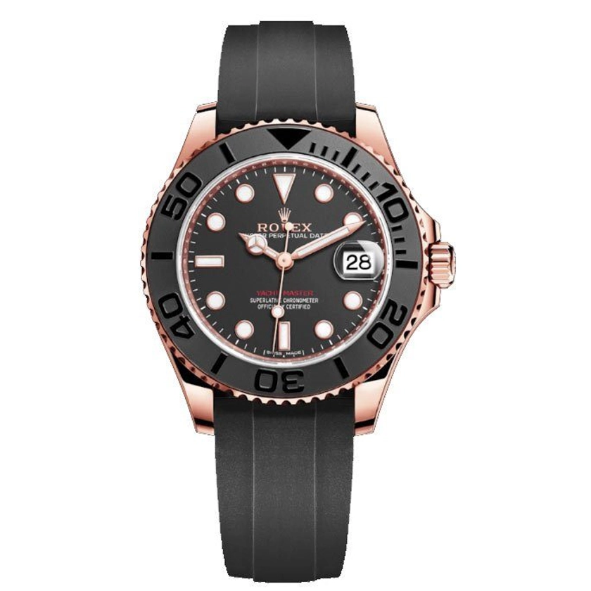 Automatic Rolex Yacht-Master Rose Gold 268655 replica watch - Replica Magic Watch
