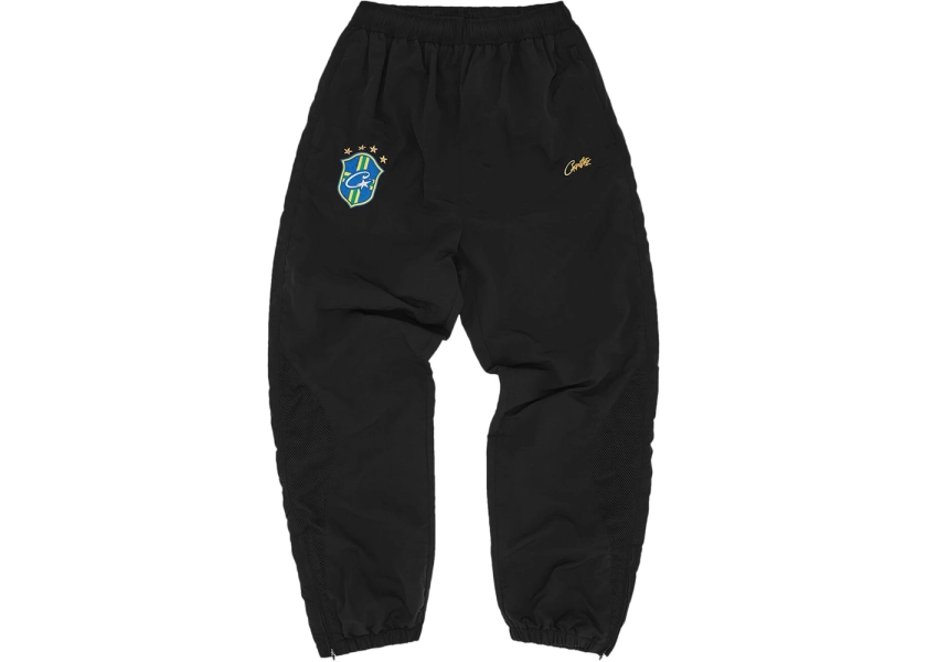 Corteiz Brasil Olympic Shuku Pant Black/Black