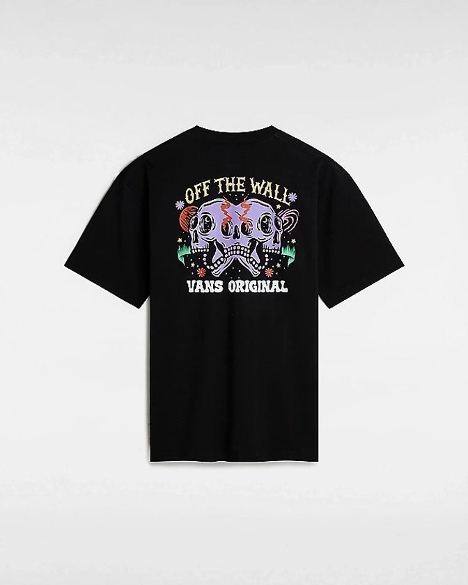 Skull Void Classic T-Shirt in Black | Vans UK