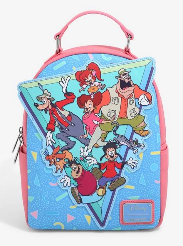 Loungefly Disney Goof Troop Group Portrait Mini Backpack - BoxLunch Exclusive | BoxLunch