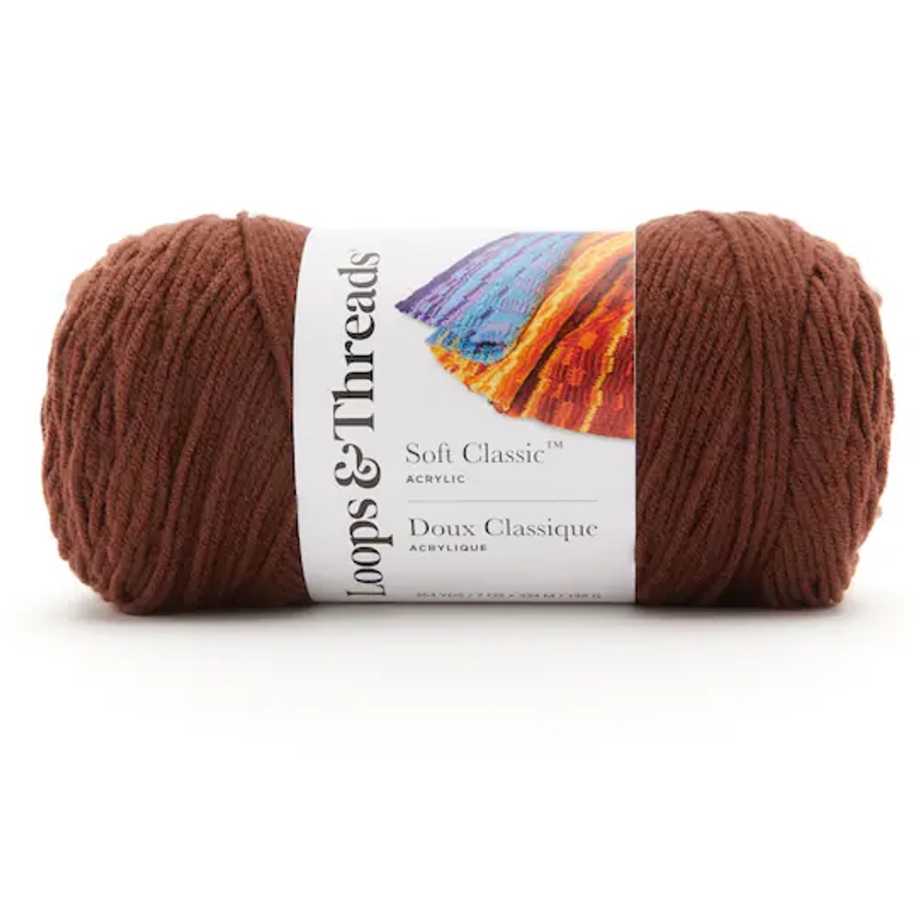 Soft Classic™ Solid Yarn by Loops & Threads® | Michaels