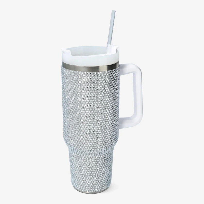 Tumbler with sparkling stones - 1200 ml