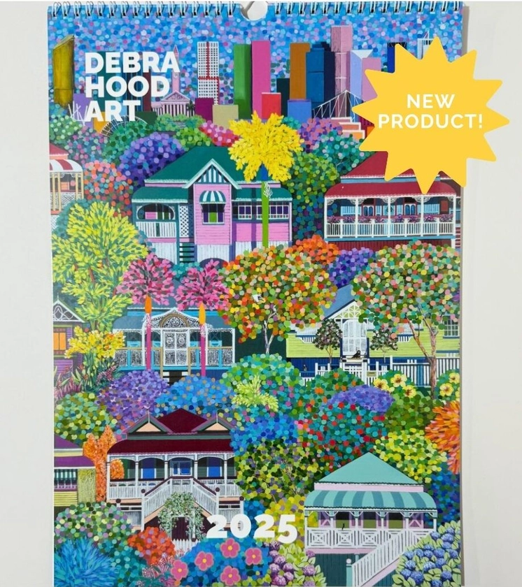 2025 Calendar - Debra Hood Art Pty Ltd