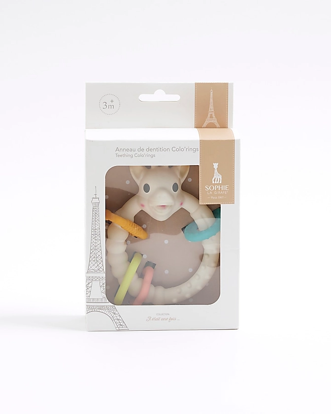 Baby Beige sophie the giraffe teething ring | River Island