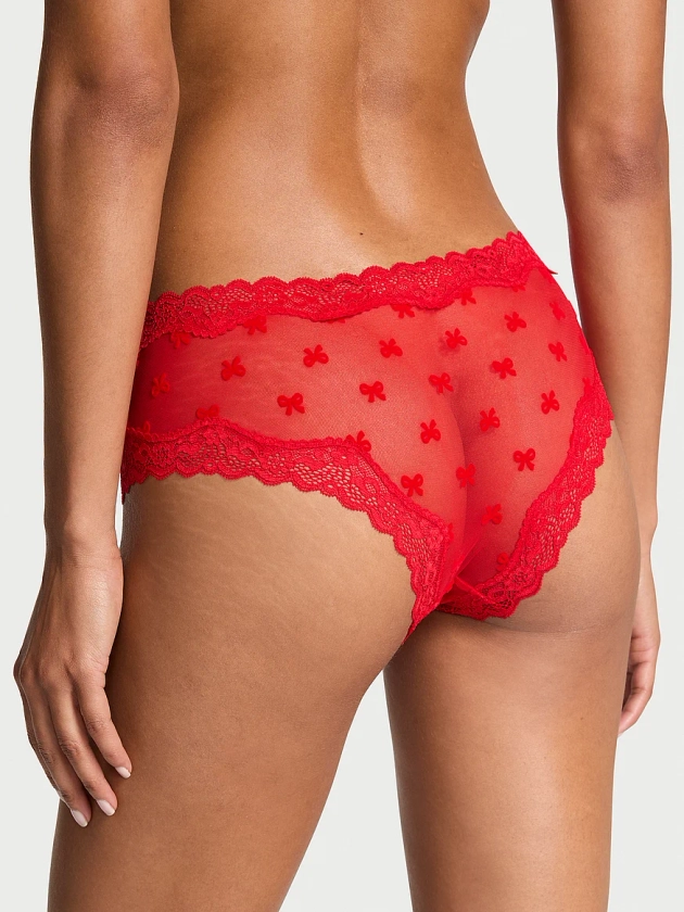 Buy Tease Lace-Trim Cheeky Panty - Order Panties online 5000009503 - Victoria's Secret US