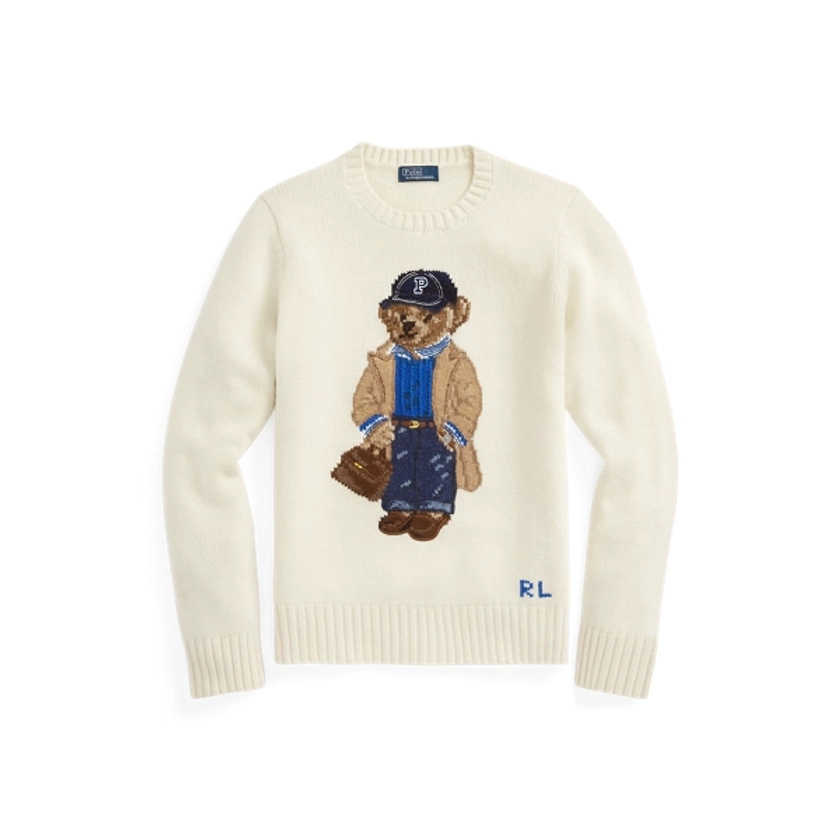 Polo Bear Wool-Blend Jumper for Women | Ralph Lauren® UK