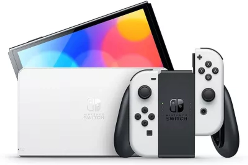 Console NINTENDO Switch Modèle OLED Blanche