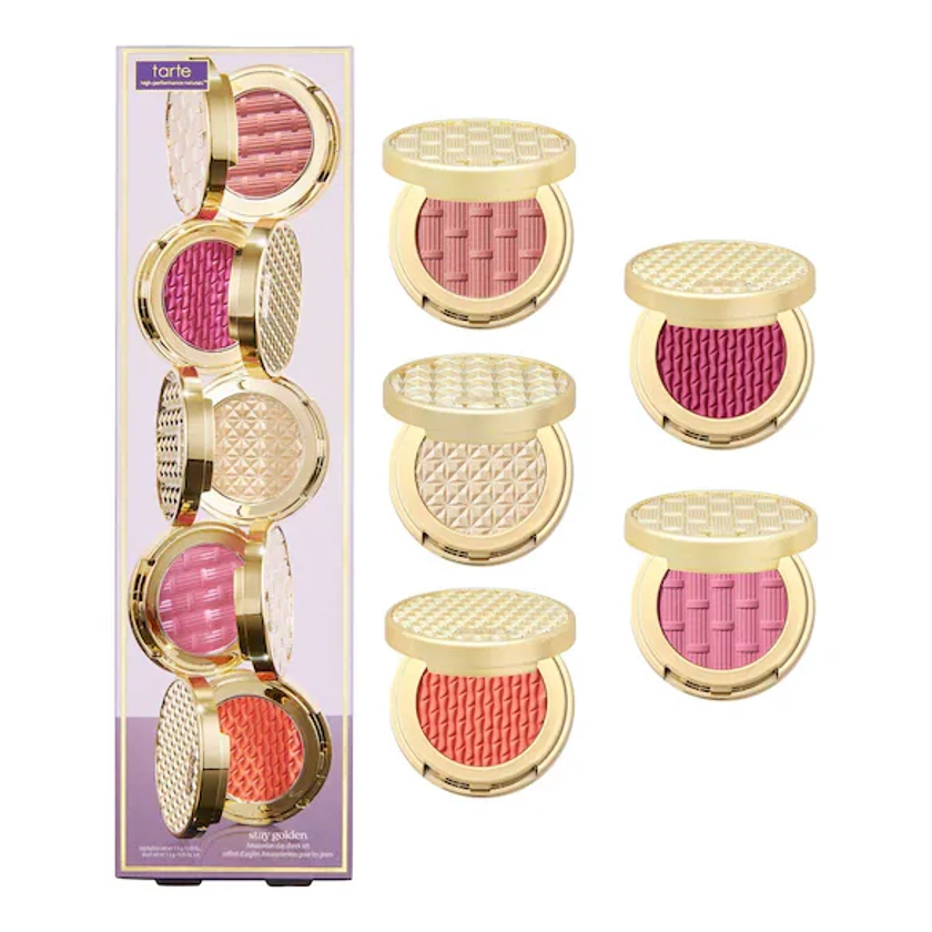 TARTE | Stay Golden Amazonian Clay Cheek Set - Coffret blush