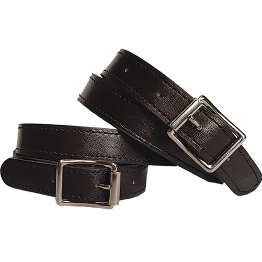 Petrie Brown Leather Spur Straps | Dover Saddlery
