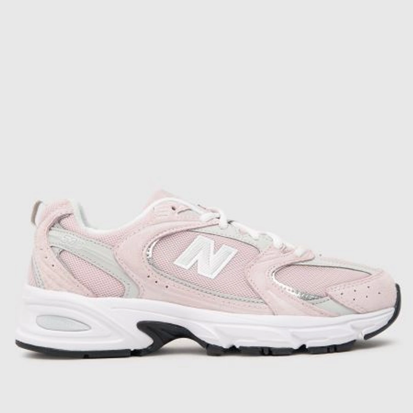 New Balance530 trainers in pale pink