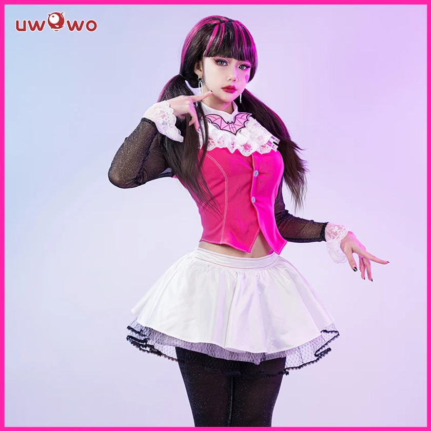 【Pre-sale】Uwowo Monster High Draculaura G1 Pink Suit Vampire Anime Fem