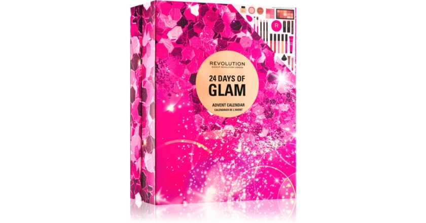 Makeup Revolution Advent Calendar 24 Days Of Glam kalendarz adwentowy