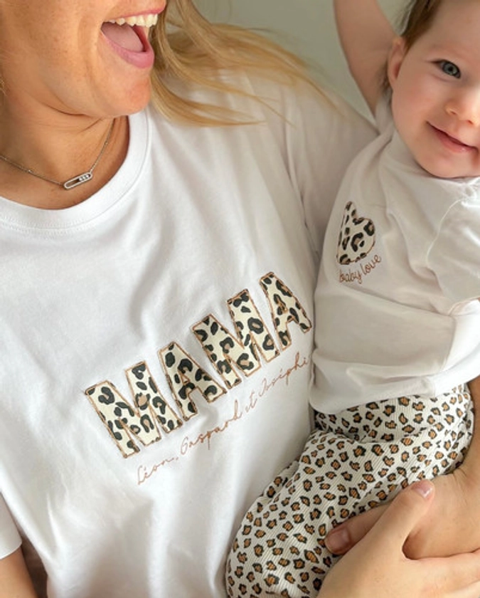 T-SHIRT PATCHWORK - M A M A | Biscotte Créations