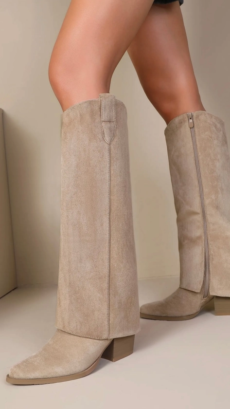 Clara Boots Taupe | SISTERSHIP