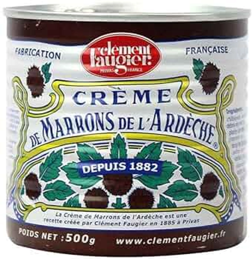 Clement Faugier Crème van kastanjes uit de Ardèche - 500 gr : Amazon.nl: Levensmiddelen