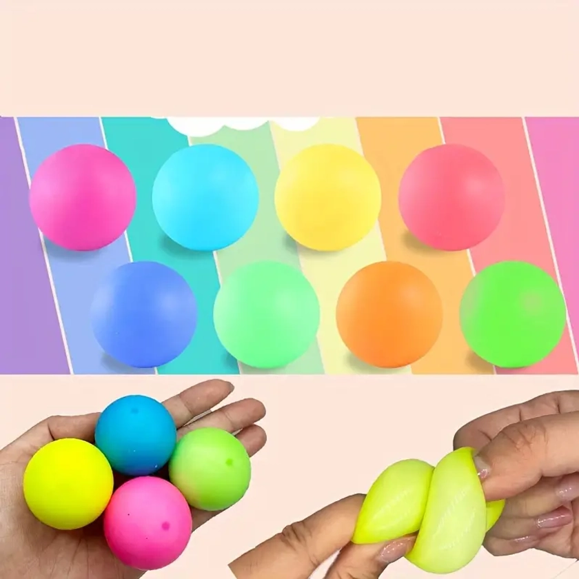 Soft Relax Ball - Anxiety-Reducing Squishy Toy For Ages 3+, Hand Therapy &amp; Sensory Play, Ideal Classroom Reward Or Holiday Gift (Halloween/Thanksgiving/Christmas)