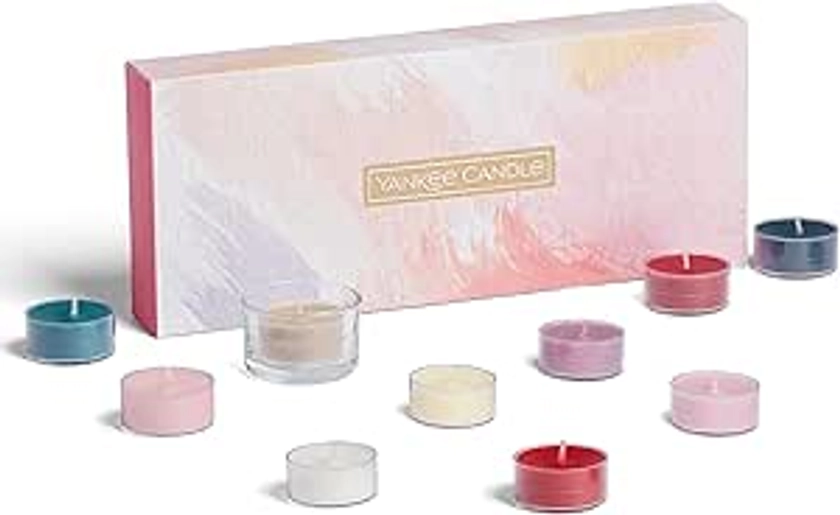 Yankee Candle Gift Set | 10 Scented Tea Lights & Holder in Gift Box | Art in The Park Collection | Perfect Gifts for Women : Amazon.co.uk: Home & Kitchen