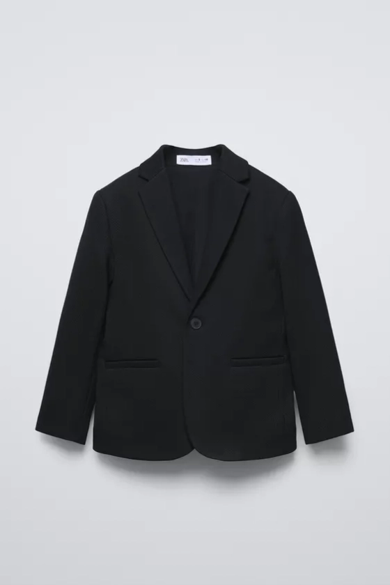 PIQUÉ SUIT JACKET