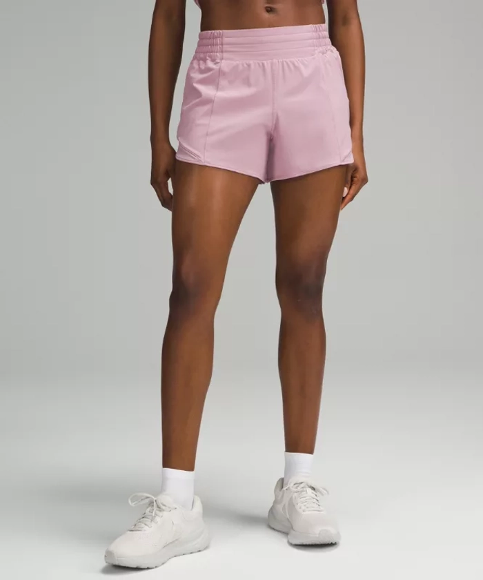 Hotty Hot High-Rise Lined Short 4" | Shorts | Lululemon AU