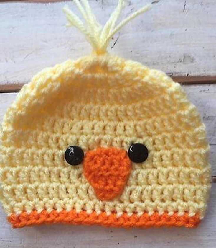 Baby Yellow Ducky Unisex Beanie Hat