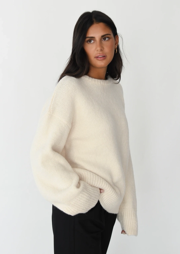 Pull en maille oversize