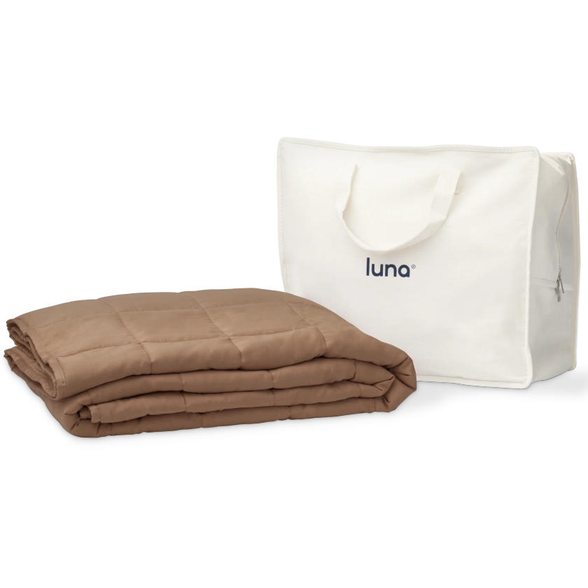 Cotton Weighted Blanket: Machine Washable | Luna - Luna