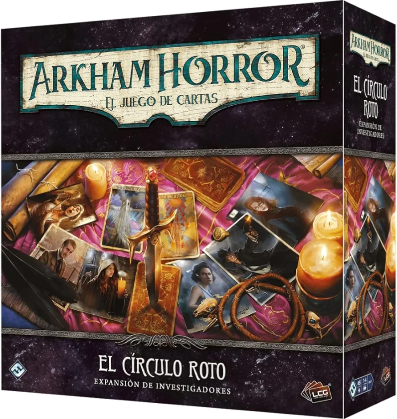 Fantasy Flight Games - Arkham Horror LCG: El Círculo Roto Expansión de Investigadores - Juego de Cartas en Español