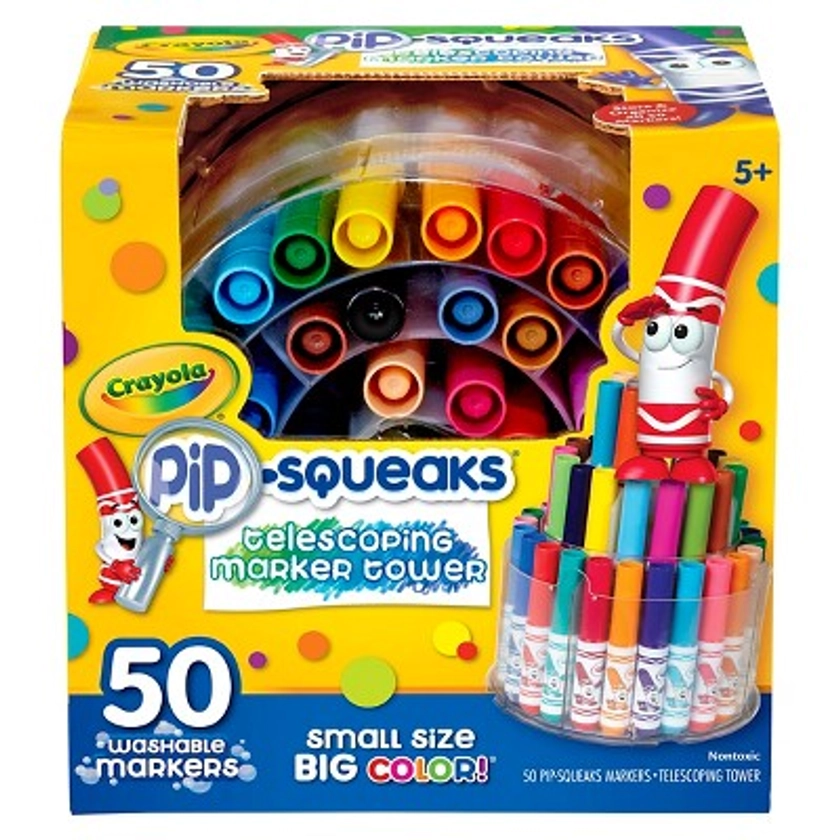 Crayola 50ct Pip Squeaks Marker Set