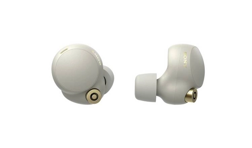 Buy Sony WF1000XM4 True Wireless Noise Cancelling Earbuds-Black | Wireless headphones | Argos