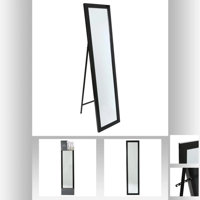 Miroir sur pied Class - 37 x H 157 cm - Noir