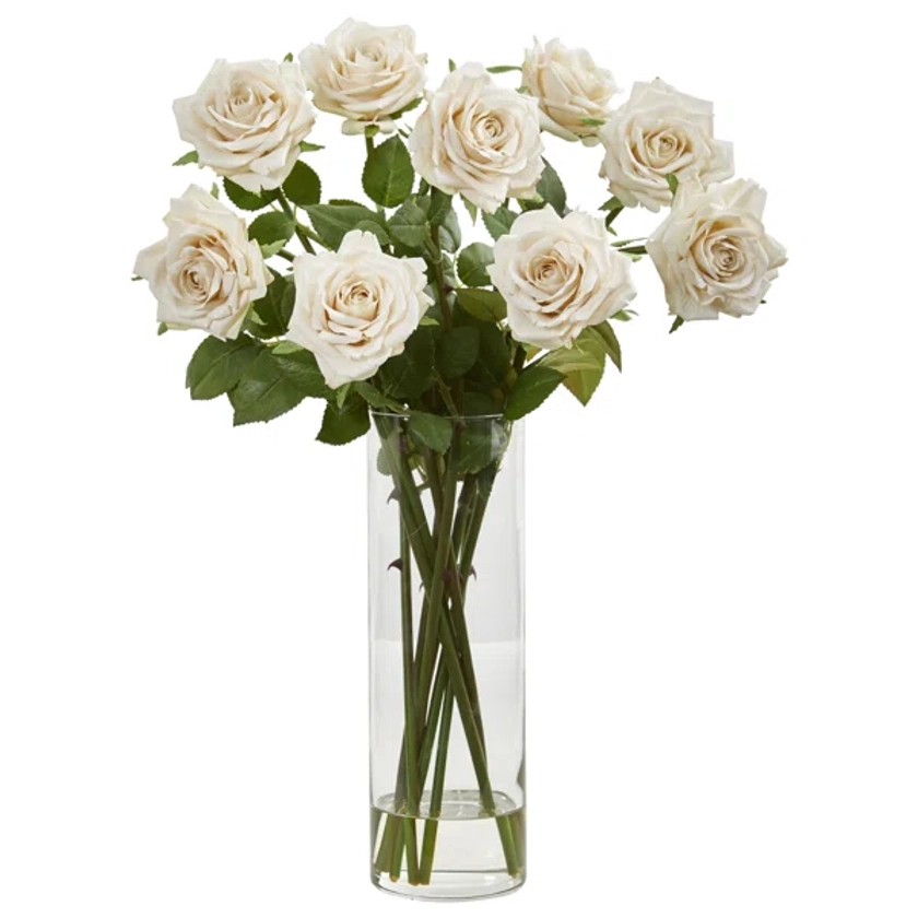Rose Arrangement in Vase
