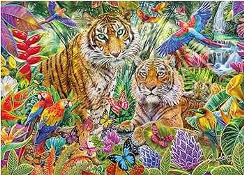 Ceaco - Wild - Tiger Eyes - 1000 Piece Jigsaw Puzzle