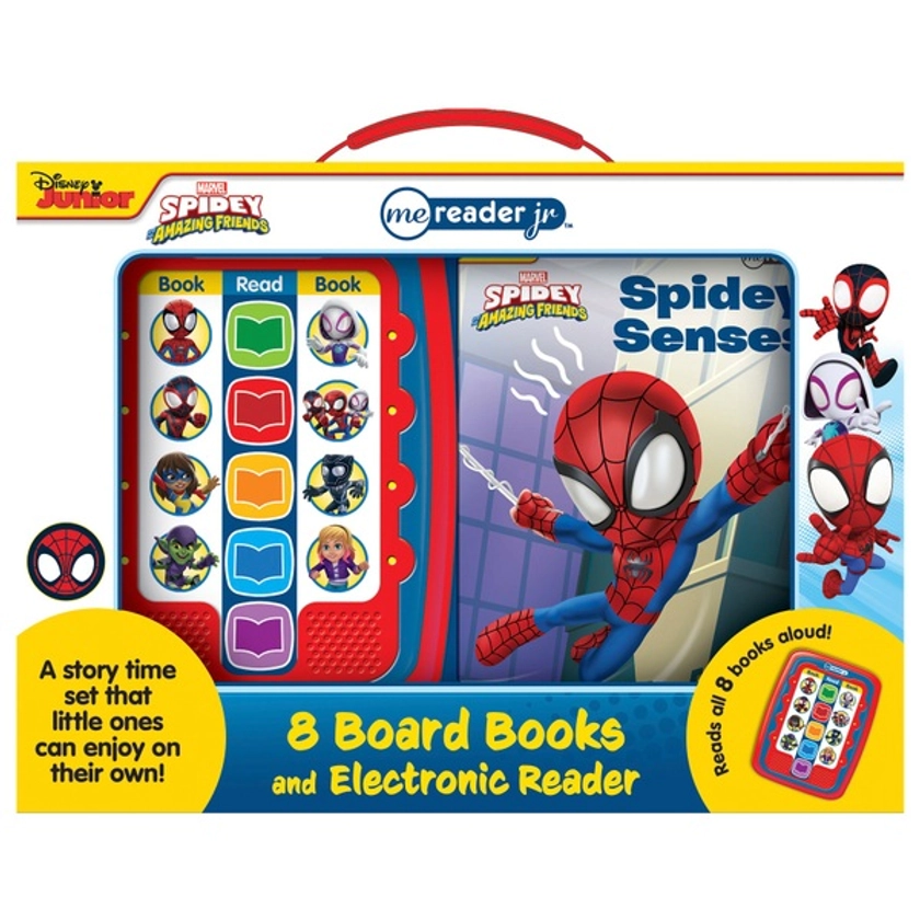 Spidey and His Amazing Friends Me Reader: Junior Electronic Reader and 8 Book Library | Smyths Toys UK