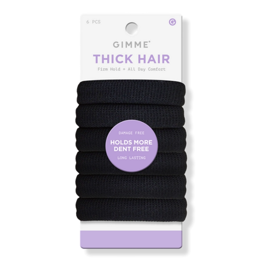 Thick Hair Black Bands