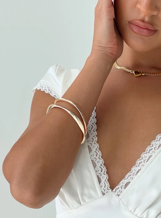 Kelsie Bracelet Pack Gold