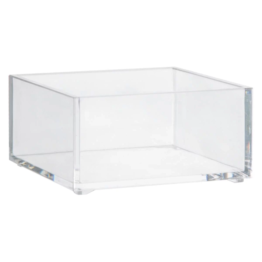 PLATEAU RANGEMENT CARRE SELENA 9.65X9.65X4.8CM