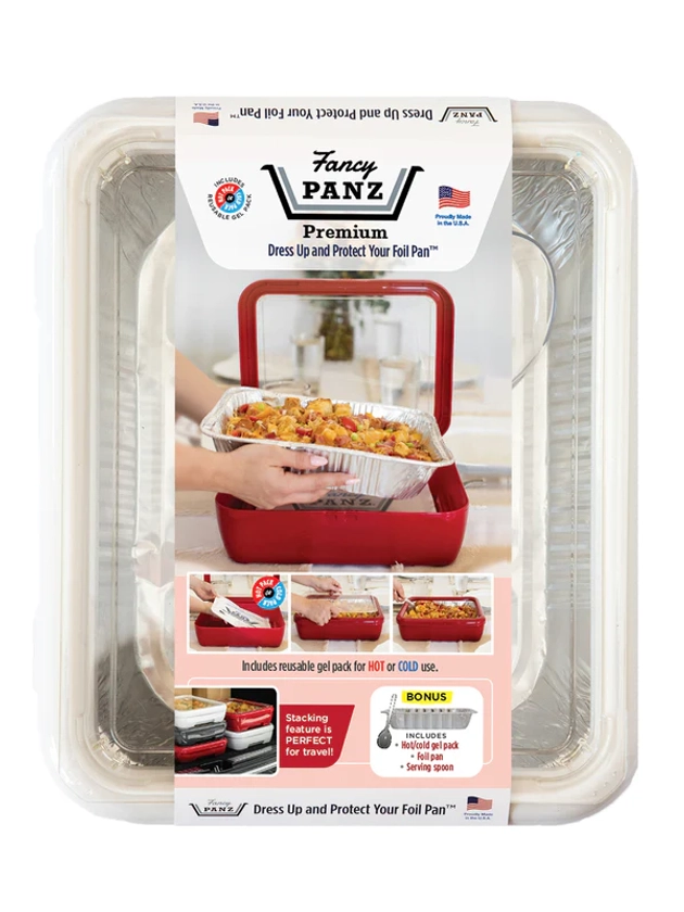 Fancy Panz® Premium - White, Includes Hot/Cold Gel Pack