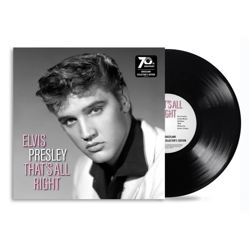 Elvis Presley: “That’s All Right” Graceland Collector’s Edition 10” Vinyl Single