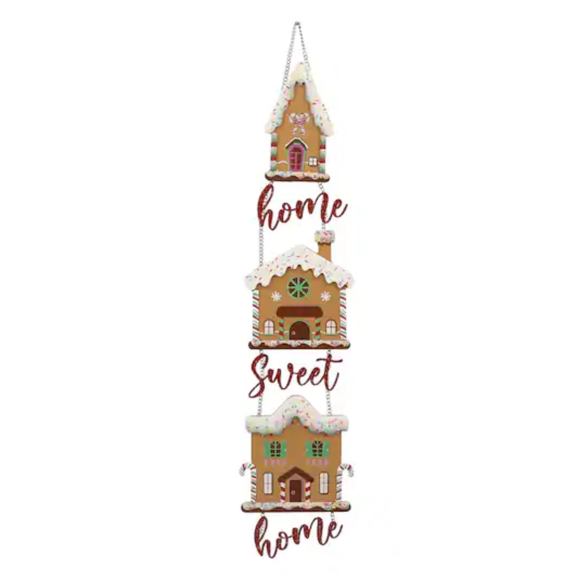 27" Home Sweet Home Gingerbread House Wall Hanging by Ashland®