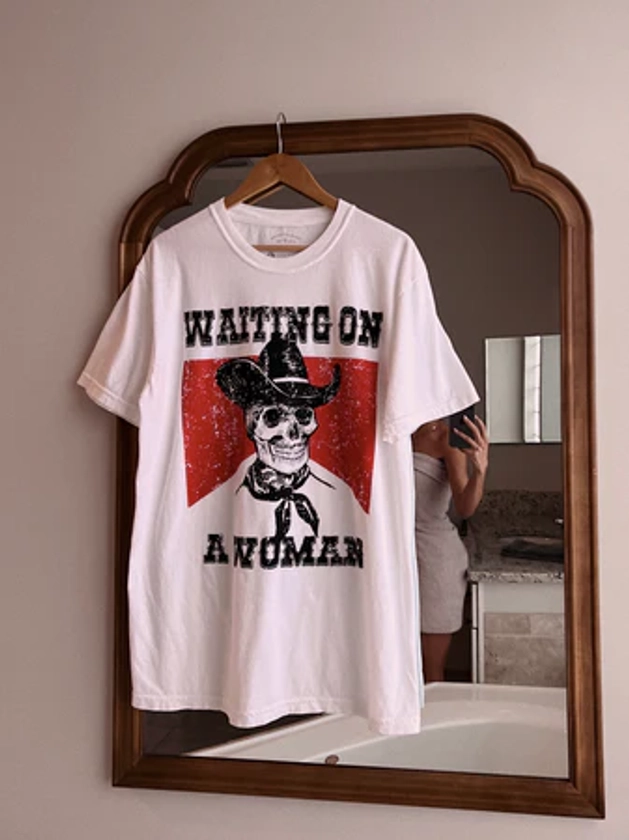 Waiting On A Woman tee