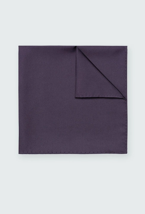Dusty Lavender Silk Pocket Square