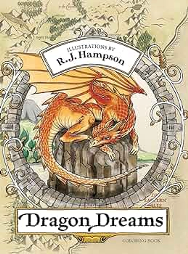 Dragon Dreams Coloring Book