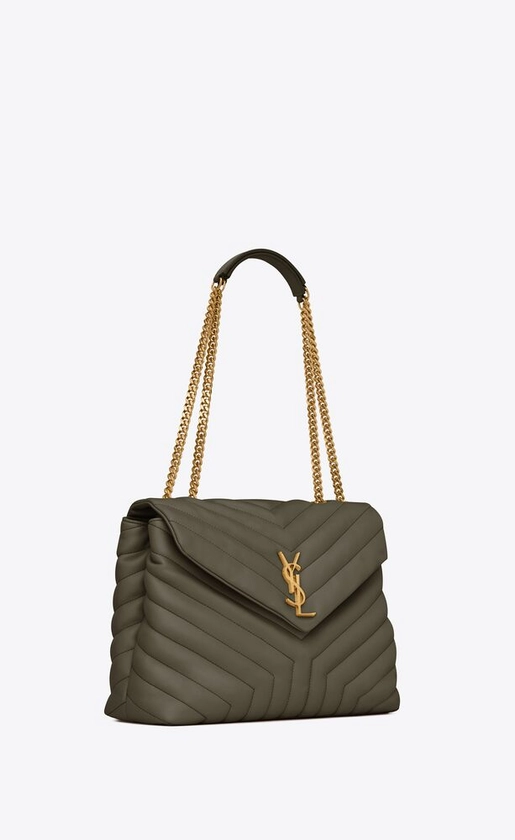 LOULOU MEDIUM CHAIN BAG IN MATELASSÉ "Y" LEATHER | Saint Laurent | YSL.com