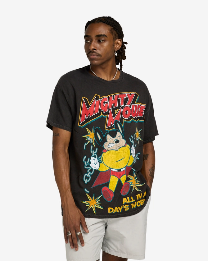 Mighty Mouse Days Work Tee