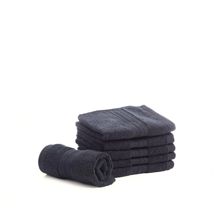 Home Collections Charcoal 6 Luxury Face Cloths