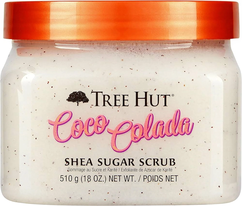 Amazon.com : Tree Hut Shea Sugar Scrub Coco Colada, 18 oz, Ultra Hydrating and Exfoliating Scrub for Nourishing Essential Body Care : Beauty & Personal Care