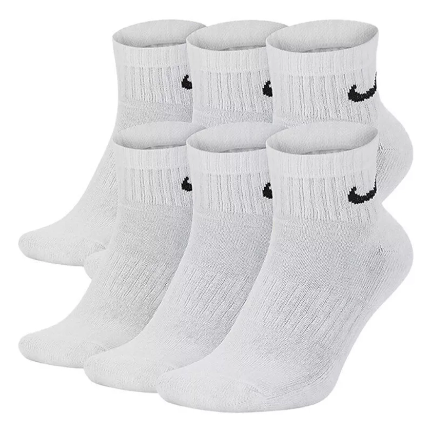 Nike Dri-Fit Unisex Everyday Cushioned Training Ankle Socks 3/6 Pairs | eBay