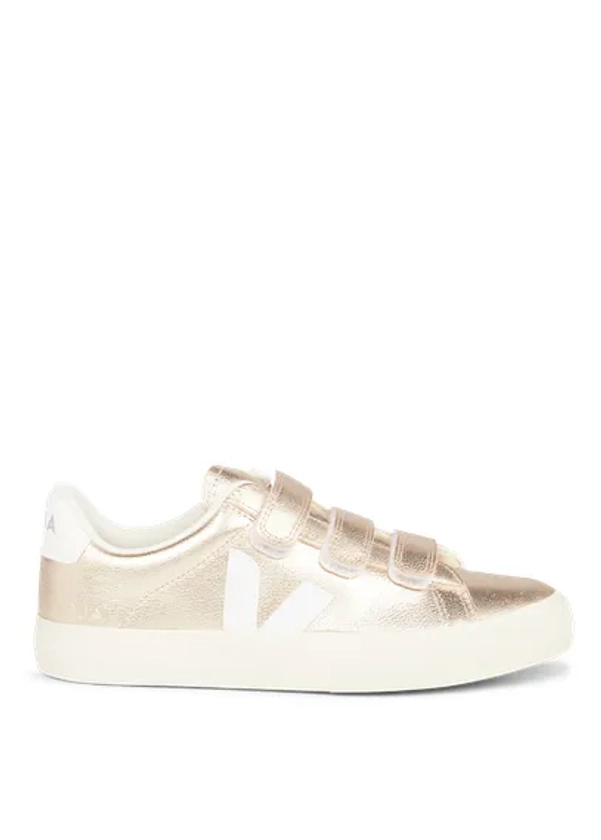 BASKETS BASSES EN CUIR PLATINE WHITE VEJA - FEMME | Place des Tendances